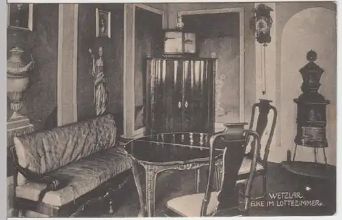 (10713) AK Wetzlar, Ecke im Lottezimmer um 1910