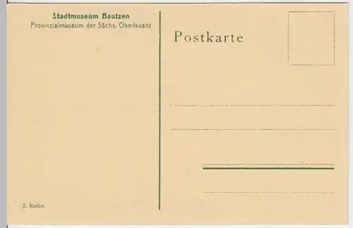 (10656) AK Stadtmuseum Bautzen, Kirchenväter im Kath. Diözesanmuseum 1910/20er