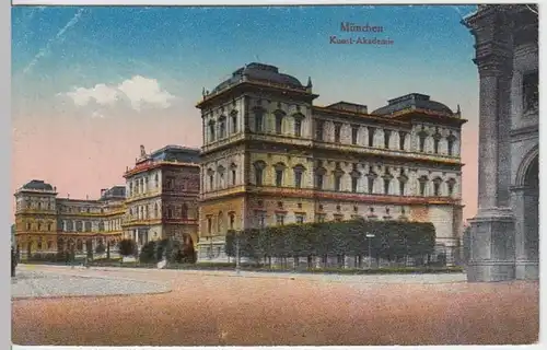 (10653) AK München, Kunst-Akademie 1910/20er