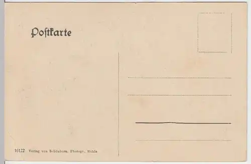 (10540) AK Ruhla, Gesamtansicht vor 1945