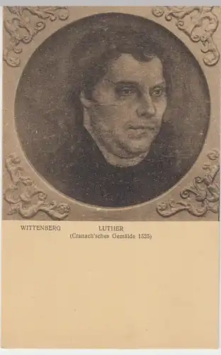 (10505) AK Martin Luther, Gemälde von Lucas Cranach d.Ä.