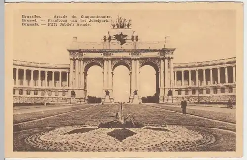 (10448) AK Bruxelles, Arcade du Cinquantenaire 1920er