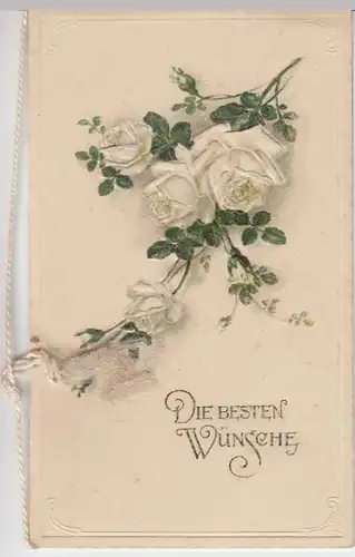 (10414) Klappkarte zur Verlobung vor 1945