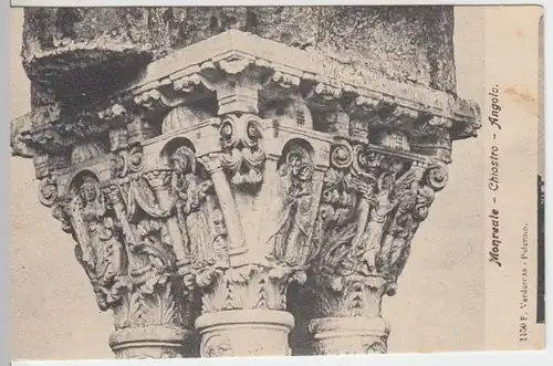 (10382) AK Monreale, Chiostro Angolo um 1900