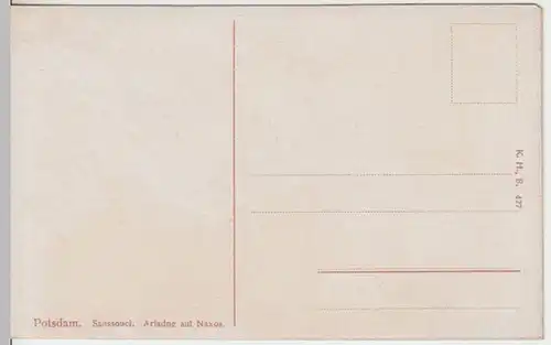 (10336) AK Potsdam Sanssouci, Ariadne auf Naxos 1910er