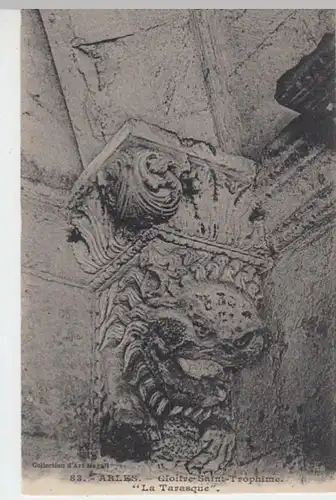 (10294) AK Arles, Cloitra Saint-Trophime, La Tarasque 1910er
