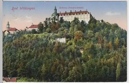 (10250) AK Bad Wildungen, Schloss Friedrichstein 1910/20er