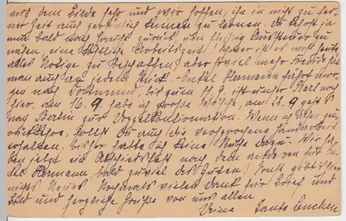 (11515) Ganzsache DR Hannover 1921