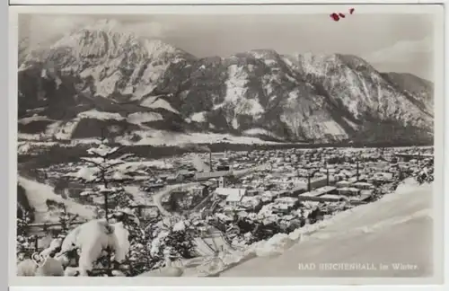 (11614) Foto AK Bad Reichenhall, Panorama 1938