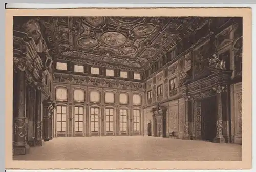 (11597) AK Augsburg, Rathaus, Goldener Saal, vor 1945