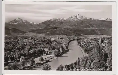 (11587) Foto AK Innsbruck, Serles, Nockspitze, Feldpost 1942
