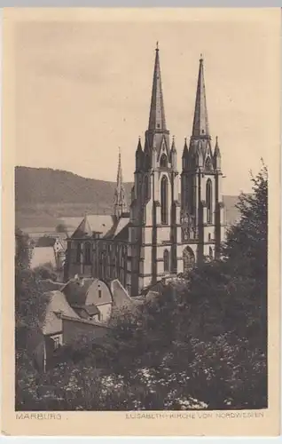 (10236) AK Marburg, Elisabeth-Kirche 1910er