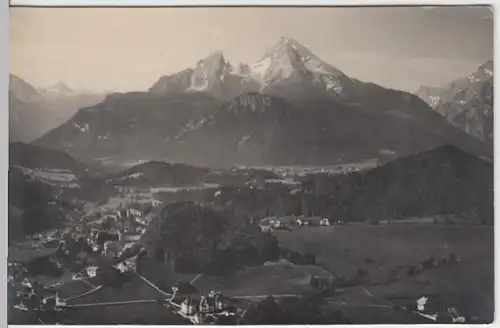 (10229) AK Blick zum Watzmann 1920er