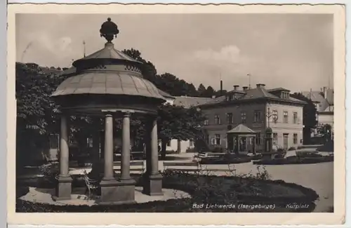(10220) AK Bad Liebwerda, Lázně Libverda, Kurplatz 1939