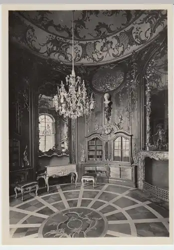 (11559) Foto AK Potsdam, Schloss Sanssouci, Bibliothek, vor 1945