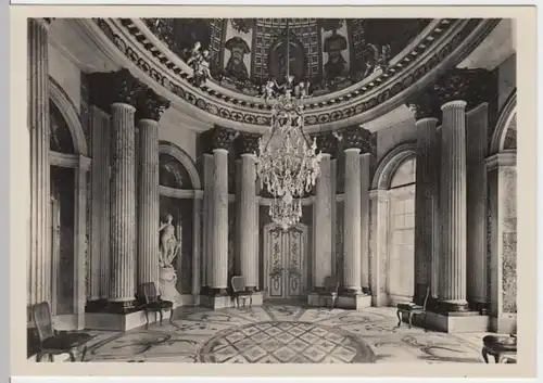 (11554) Foto AK Potsdam, Schloss Sanssouci, Marmorsaal, vor 1945