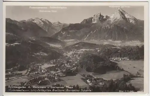 (10194) AK Berchtesgaden, Totale 1920/30er