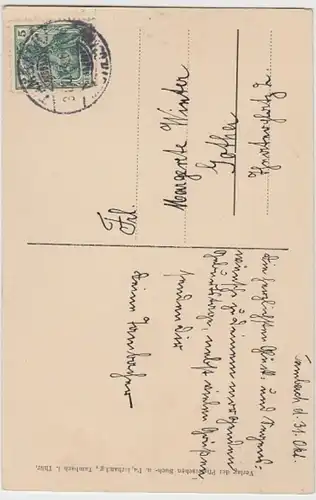 (10166) AK Tambach, Spitterfall 1914