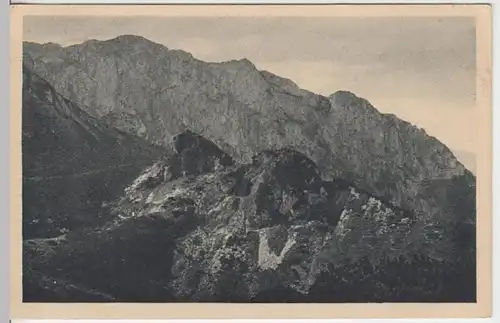 (10159) AK Lenggries, Benediktenwand 1924