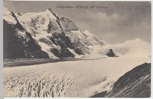 (10158) AK Großglockner mit Pasterze 1921