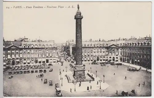 (10137) AK Paris, Place Vendome 1910er