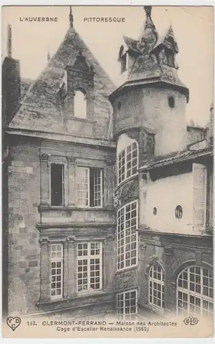 (10118) AK Clermont-Ferrand, Maison des Architectes 1910er