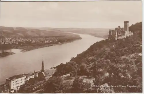(10103) Foto AK Schloss Stolzenfels am Rhein 1920er