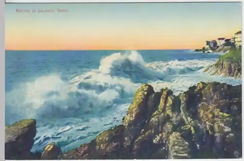 (10088) AK Nervi (Genua), Riviera di Levante 1910er