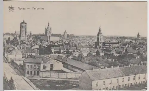 (10048) AK Ypres, Ypern, Panorama bis 1914