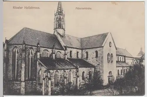 (10027) AK Kloster Heilsbronn, Münsterkirche 1910er