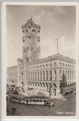 (9969) Foto AK Berlin, Rathaus, vor 1945