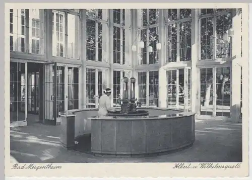 (9942) AK Bad Mergentheim, Albert- und Wilhelmsquelle 1941