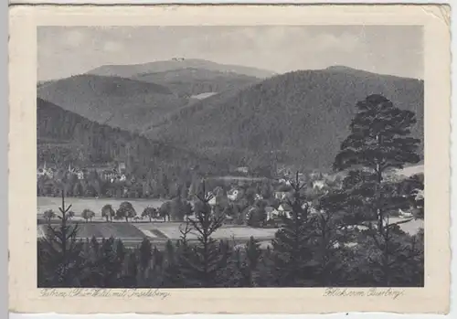 (9925) AK Tabarz, Thür. Wald, Gr. Inselsberg, Sonderstempel 1932