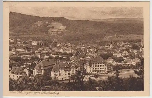 (9920) AK Bad Kissingen, Panorama 1926