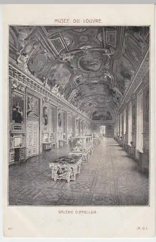 (9895) AK Paris, Louvre, Apollon-Galerie, vor 1945