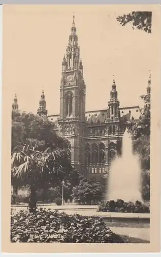 (9887) AK Wien, Rathaus 1944
