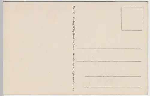 (9696) AK Pont-a-Mousson, Panorama, vor 1945