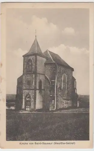 (9655) AK Saint-Sauveur, Meurthe-et-Moselle, Kirche, vor 1945