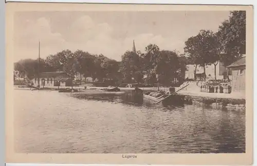 (9653) AK Lagarde, Moselle, Ortsansicht, vor 1945