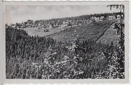 (9647) AK Altenberg Bärenburg, Panorama 1943