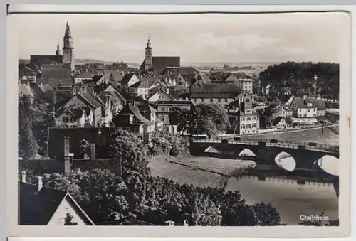 (9606) Foto AK Crailsheim, Panorama, vor 1945