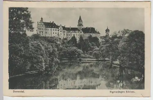 (9561) AK Sigmaringen, Schloss, vor 1945