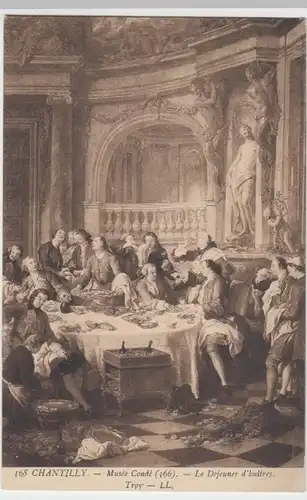 (9470) Künstler AK J. F. de Troy,  Austernessen, vor 1945