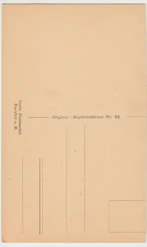 (9399) Künstler AK Goethes Mutter, vor 1945