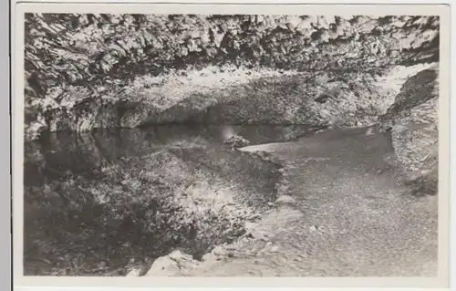 (9371) Foto AK Rottleben, Barbarossahöhle, Grottensee, vor 1945