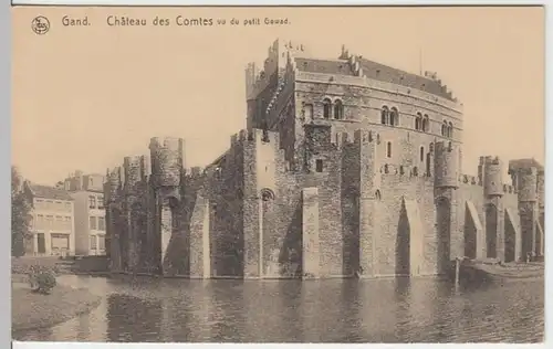 (9348) AK Gand, Gent, Burg Gravensteen, vor 1945