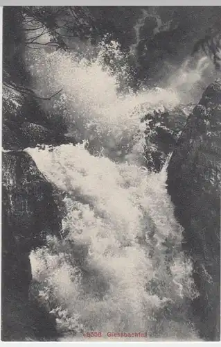 (9252) AK Giessbachfall, Brienzersee, vor 1945