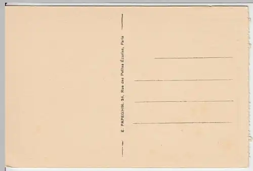 (9245) AK Fontainebleau, Schloss, Inneres, vor 1945