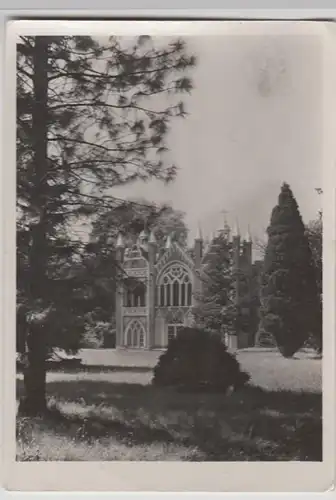 (9172) Foto AK Wörlitz, Park, Gotisches Haus 1937