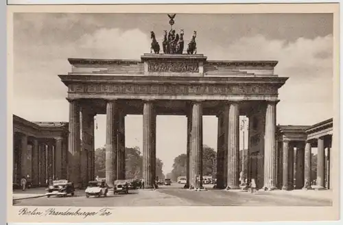(9149) AK Berlin, Brandenburger Tor, vor 1945